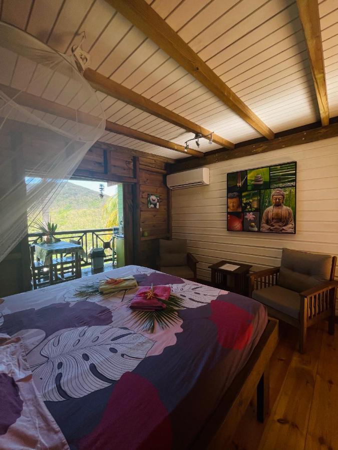 Gites Les Lodges Des Hauts De Deshaies Eksteriør billede